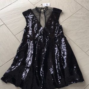 Free people sequin dress size s nwt $168